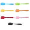 Party Kitchen Cake Tools Silicone Cake Scraper Cream Butter Spatula Mixing cooking Scraper-Brush Silicone-Baking Tool ZC839