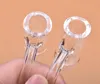 Круглый дно -молоток плоский верхний верхний кварц Бангер толщиной 4 мм Quartz Quartz Banger Nail 10 мм 14 мм 18 мм для Bong Dab Rigs9823989