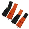 Potloodtassen Est Lederen Vulpen Case, 3 Pennen Houder Pouch, Aparte Slot Organizer Draagtas Office AccessoNie N7MC