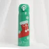 Merry Christmas Isoles Flessen Unisex Volwassen Kids Gift Waterfles Santa Claus Elk Double Wall Thermos