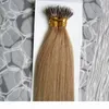 14quot 18quot 22quot Remy Micro Beads Hårförlängningar i Nano Ring Links Human Hair 100g Nano Ring 100 Remy Human Hair5999235