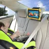 TFY Car Mount Encostos de 7-10 polegadas Fire HD, Kindle, Tablets, suporte ajustável Ângulo com Silicon Segurar Net