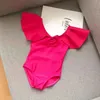 OnePièces été bébé filles princesse maillot de bain manches avec casquette infantile enfant en bas âge enfant maillots de bain body enfant vêtements de natation 110Y5845059