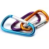 Hooks Rails Home Storage Organization Housekee Garden Carabiner Ring Keyrings Key Chains Outdoor Sport Camp Snap Clip Hook Keychain Alumi