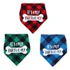 Bandana pour chien, écharpe en coton imprimée d'anniversaire, bavoir lavable, accessoires pour chiens moyens et grands, fournitures pour animaux de compagnie