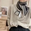 Lunadolphin Women Winter Scarf Ciepłe Krój Klasyczny Czarny Biały Zebra Paski Plaid Miękki Wełniany Tippet Pashmina Koc Szal