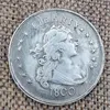 Amerikansk 1800 Antikopper Silvermynt, Utländsk Silver Coin Hantverk, Diameter 38mm
