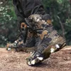 Militärische Taktische Herren Camouflage Herbst Winter Leder Wasserdichte Wüste Kampf Stiefeletten Armee Arbeit Sicherheitsschuhe Y200915