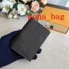 Mona Bag Designer Taschen Kariertes Muster Frauen Brieftasche Pures Kurze Kartenhalter Münzgeldbörsen Frau zeigt exotische Clutch-Geldbörsen mit Box203F