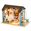 case in legno in miniatura