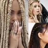 2020 Art und Weise Haar Borten Dread Dreadlock BeadsAncient Gold / Silber überzogene justierbare Haar Zöpfe Starfish Shell Cuff Clip Braid Hoop