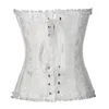 Sexy Women steampunk clothing gothic Plus Size Corsets Lace Up boned Overbust Bustier Waist Cincher Body shaper corselet XS-6XL QLF819