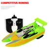 Radio Télécommande Bateau Double Moteur Haute Vitesse RC Racing Extérieure Rouge Vert Bleu Noir Couleur Nouvelle Arrivée