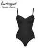 BURVOGO Mujeres Sexy Costefing Body Shaperbutt LIBER DE CONTROL Tummy Bodysuits Push Up Shapewear Slimming Wear Winist Entrenador 201222