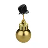 Kerstbaard Hangende ornamenten Santa Claus Decor Santa Claus Beard Bell Clip Kerst Tree Decorations Haarclip W-00383