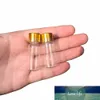 2 ml 4 ml 6 ml Garrafas Mini vidro Artesanato Garrafas bonitos tampa de alumínio vazias Desejando Garrafas presente Jars Decore 100pcs frete grátis