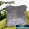 1x pluche gooien kussenslopen shaggy zachte stoel sofa kussenhoes thuis slaapkamer woonkamer kussensloop pluizige faux bont 43x43cm