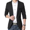 Męskie Garnitury Blazers Marka Mens Casual Jesień Wiosna Moda Slim Garnitur Mężczyźni Masculino Odzież Vetement Homme M ~ 5XL