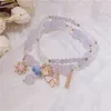 Korean Mashan Jade İki Parçalı Set Lady Style Butterfly Lady Yaz Bilezik Prodüksiyon Bilezik Kristal Kelebek Kristal ZMWKN9353540