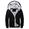 Sweats à capuche pour hommes Sweatshirts en gros - Capuchon Casual Brand Vêtements Lifge en laine Mens hiver épaissi chaud manteau chaud mâle M-4XL Outwear1