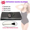 Factory Price!Far Infrared Sauna Blanket Home Use Heating Air Pressure Slimming Machine For Lymphatic Drainage Detox Device