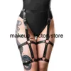 Massaggio Lingerie da donna sexy BDSM Pelle Gamba Giarrettiera Imbracatura Bondage erotico Glutei Fetish Giocattoli adulti del sesso per coppie Negozio di flirt