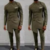 Men's Suits & Blazers Vintage African Clothing For Men Men's Long Wedding Suit Attire Groom's Slim Fit Mens Coat Jacket +Pants1