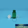 500pcs / lolt por atacado 10ml plástico spray garrafa vazio perfume recipiente cosmético pequeno tampão branco atomizador embalagem de embalagens frasco parfum