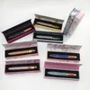 Rectangular magnetic boxes for eyeliner pen hard box marble dollar packaging custom private label mink lashes vendor