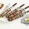 DHL Navire Cuisine En Plein Air Paniers De Barbecue Grill Net Outils De Barbecue Panier De Barbecue Barbecue Clip Paniers De Grill