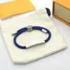 Unisex Bracelet Fashion Bracelets for Man Woman Jewelry Adjustable Bracelet Jewelry 5 Color with BOX