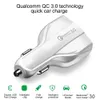 USB C ładowarki samochodowe Szybkie ładowanie Typec QC 30 PD 7A Adapter ładowarki do smartfona iPhone'a Samsung2644293
