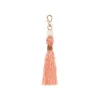 DIY Weave Tassel key rings bag hangs handmade knot beads keychain fashion jewelry will and sandy