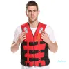 Vestito di salvataggio della vita Buoia universale All'aperto Nuoto di nuoto Sci Boating Driving Survival Tuta giacca in poliestere per bambini adulti con tubo S -XXXL