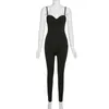 Femmes Jumpsuits Designer Vêtements 2022 Slim Sexy Spring New Sexy Oneesies Bas ToChot Susmender Taille High Taille Souffleur Sport Casual Sports Rompers