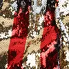 Pyjtrl pełne cekinowe serie Mężczyźni podwójne paski czerwony złoty biały czarny cekiny Blazer design DJ Singer Handlak Kurtka 201104