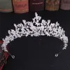 2021 Nieuwe Vintage Barokke Bruids Tiara Accessoires Prom Hoofddeksels Prachtige Sheer Kristallen Bruiloft Tiara En Kronen 1915