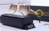 Tasarımcı Polarizerd Güneş Gözlüğü Erkek Cam Aynası Gril Lense Vintage Güneş Gözlük Gözlük Aksesuarları Kutu ile Kadınlar 12275964539