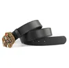 Luxury Designer Belt Tiger Buckle Fashion High Quality Genuine Leather Women Belts Men Letter Waistband Add Box287x