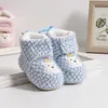 Chaussures bébé 0-12 mois épais chaussures en coton bébé à semelle souple 1 an bébé hiver plus chaussures tout-petits en velours pour garder au chaud1