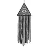 Svart Boho Eye of God Handgjorda Dream Catcher Home Traditionell Välsignelse Gåva För bilmur Hängande Nursery Bedroom Kids RRB13255