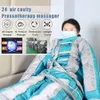24 holte luchtgolf massage infrarood pressotherapie lymfatische drainage detox afslanken pak professionele fysiotherapie luchtdruk automatische cyclus machine