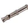 av DHL eller EMS 200 stycken av hög kvalitet Rostfritt stål Hundvalp Whistle Ultraljudsjusterbar ljudnyckelträning för hund