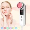 2 в 1 Photon LED омоложение кожи Photon Micro Current Skin Tighting Beauty Device Hand-held Home Use