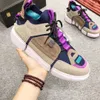 Fashion Mixed Color Casual Shoes Top Quality Leather Knit Sock Vintage Old Dad Designer Sneakers Stylish Dazzle Men Women Outdoor Basketball Running Sport Trainers