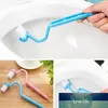 Corner Brush Plastic Scrubber Curved Bathroom Cleaning Accessories Bending Handle 1Pcs Portable Toilet Brushes