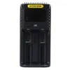 NITECORE UM2 Intelligent Charger For 18650 16340 21700 20700 22650 26500 18350 AA AAA Battery Chargers 2 Slot 2A 18Wa48251f6336153