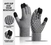 Gants thermiques unisexes pour écran tactile, pour vélo, Ski, Camping en plein air, randonnée, moto, sport, doigt complet, épais, hiver