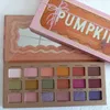 Toppkvalitet Julbegränsad ögonskugga Makeup Palette 18 Färger Orange Pumpkin Color Waterproof Eye Shadow1285723