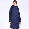 High Quality Thick Parkas Women Bio fluff Hooded Women's Winter coat Plus Size Long Warm Stylish Jacket Outwear 201027